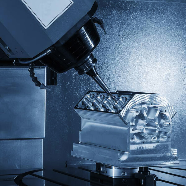 CNC -frezen auto -onderdelen