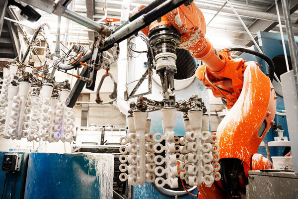 عملية صب الدقة AI-AI