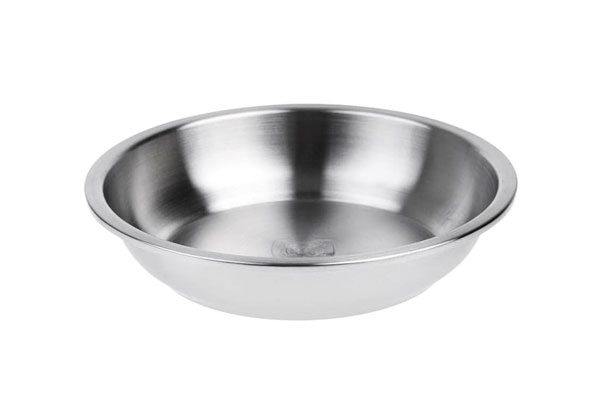 Food Grade 316 Stainless Steel Deep Round Plate