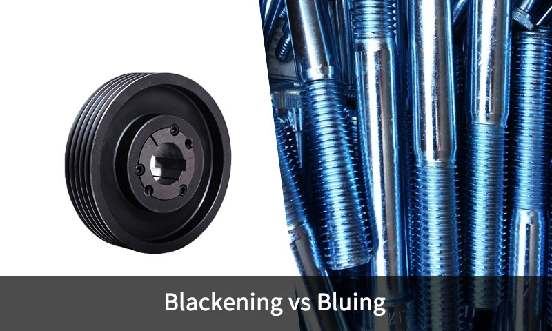 Blackening vs Bluing
