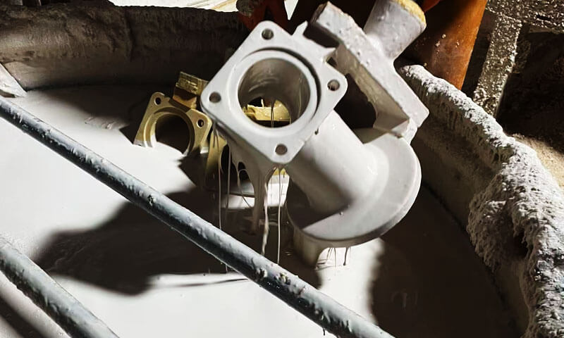 Investering gjutning slurry densitet