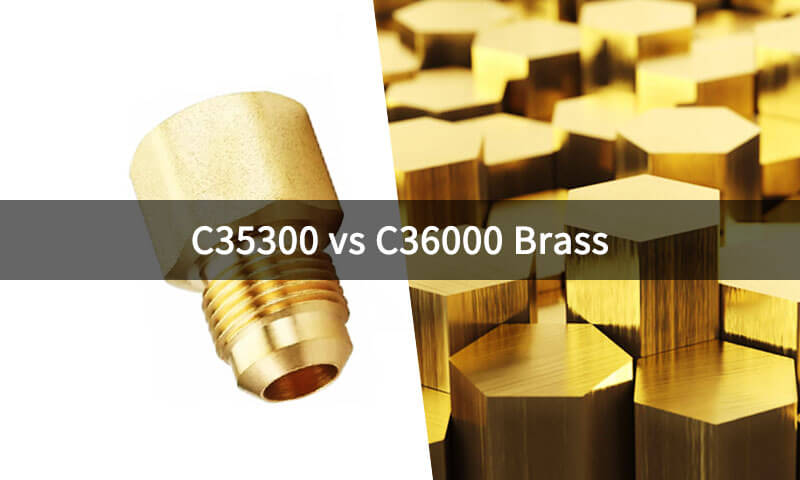 C35300 rispetto a C36000 Ottone