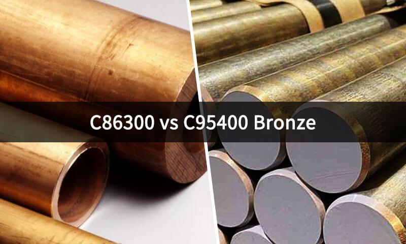 UNS C86300 与 C95400 铜牌