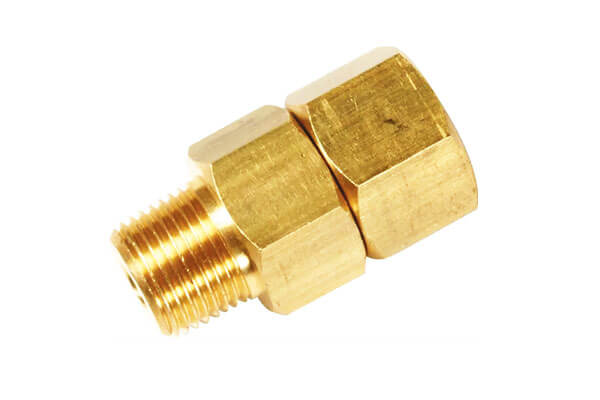 CNC Machining Brass Adapter Fitting