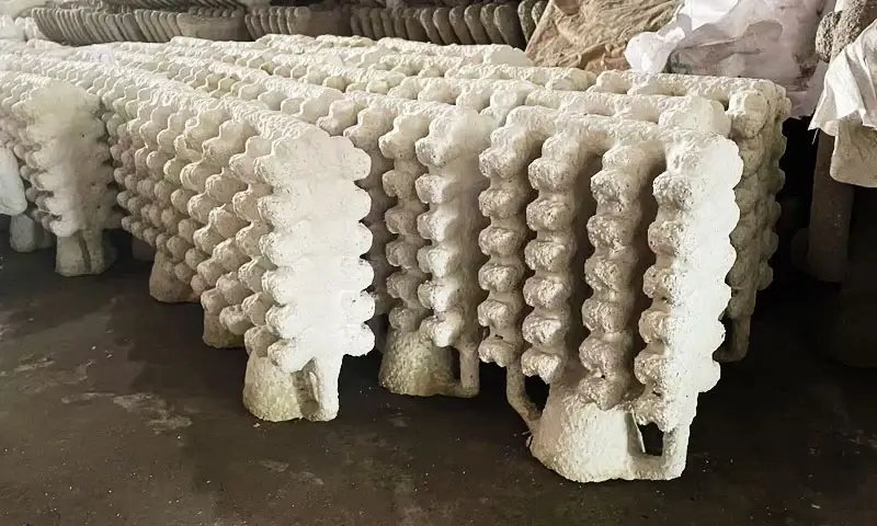 Kecacatan Dewaxing Shell Casting Pelaburan