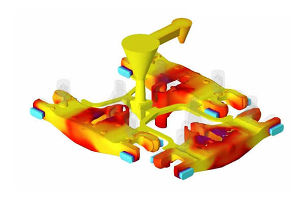 Casting Ingate Design with Casting Simulation